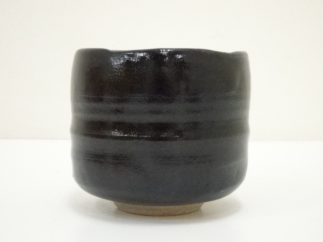 道具 ] - 道具 京焼 丹羽好一造 黒釉茶碗（共箱） | ネットショップ圭